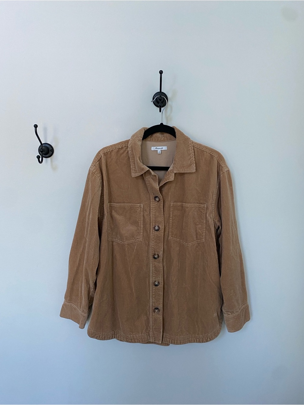 Madewell Carmel Corduroy Shacket M women
